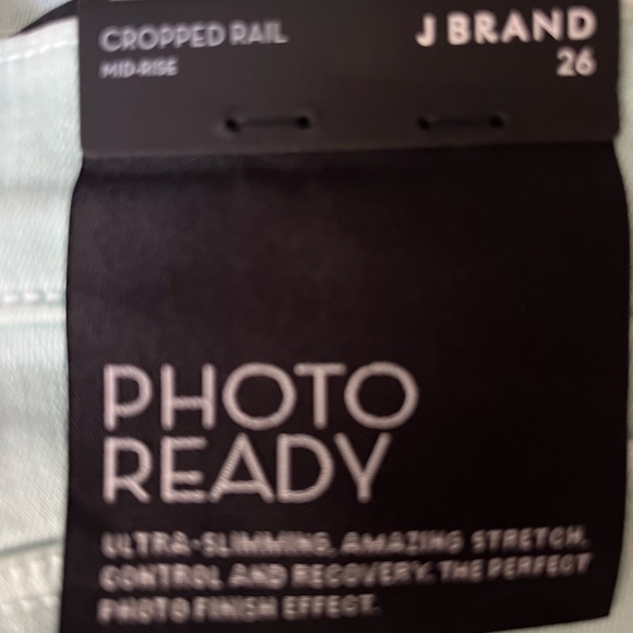 J Brand Photo Ready-Ultra Slimming Jeans-Sea Green-Vintage. NWT - Picture 8 of 9
